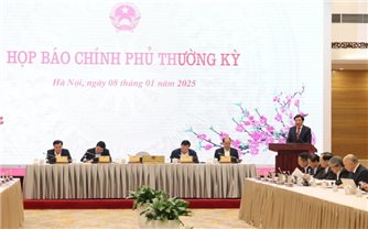 Họp báo Chính phủ thường kỳ tháng 12 năm 2024