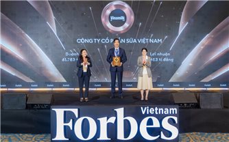 Top 1 trong 25 thương hiệu dẫn đầu 2025 của Forbers Việt Nam gọi tên Vinamilk