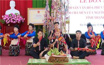 Lễ hội Chá Mùn được công nhận là Di sản văn hóa phi vật thể quốc gia