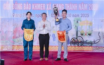 Nhiều hoạt động mừng Lễ hội Oóc Om Bóc năm 2025 tại xã biên giới Giang Thành