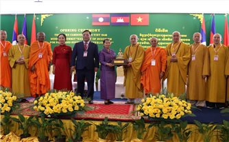 Việt Nam - Lào - Campuchia tăng cường hợp tác, lan tỏa giá trị tốt đẹp của Phật giáo