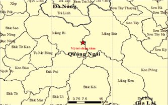 Quảng Ngãi: Động đất 4,9 độ, cán bộ xã xuống tất cả các thôn kiểm tra tình hình thiệt hại