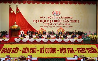 Khai mạc phiên trù bị Đại hội đại biểu Đảng bộ tỉnh Lâm Đồng lần thứ I, nhiệm kỳ 2025-2030
