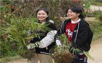 Góp sức kiến tạo mô hình sinh thái bền vững nơi biên cương Bát Mọt