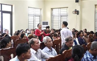 Nâng cao năng lực trợ giúp pháp lý cho đội ngũ Người có uy tín ở vùng biên xứ Thanh