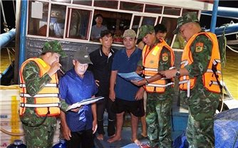 Phòng chống khai thác thủy hải sản bất hợp pháp IUU - ghi nhận tại các địa phương