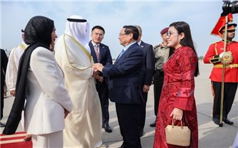 Thủ tướng Phạm Minh Chính và Phu nhân bắt đầu chuyến thăm chính thức Kuwait