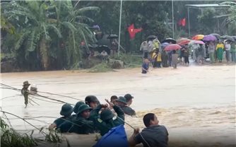 Tập trung ứng phó với lũ trên sông Ba ở Đắk Lắk và sông Kôn ở Gia Lai