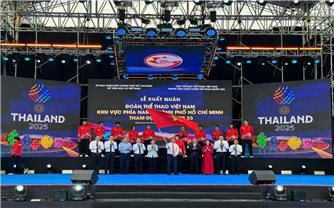 Đoàn Thể thao Việt Nam khu vực phía Nam xuất quân tham dự SEA Games 33