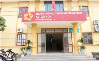 Xã Tuấn Sơn nỗ lực cải cách hành chính vì sự hài lòng của người dân