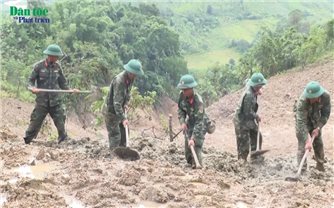 Nỗ lực khắc phục điểm sạt lở, ổn định đời sống đồng bào Xơ Đăng xã Ngọc Linh