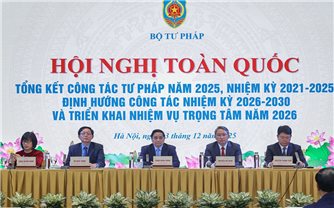Thủ tướng Phạm Minh Chính dự Hội nghị tổng kết, triển khai nhiệm vụ trọng tâm ngành Tư pháp