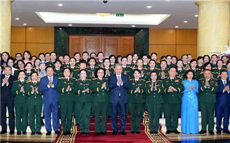 Phụ nữ quân đội khẳng định bản lĩnh, tài năng, trí tuệ, khát vọng cống hiến
