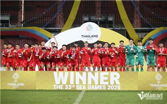 U22 Việt Nam lội ngược dòng ngoạn mục, giành Huy chương Vàng bóng đá nam SEA Games 33