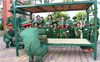 An Giang: Thắm đượm truyền thống, bồi đắp tình yêu “Bộ đội Cụ Hồ” cho thế hệ măng non