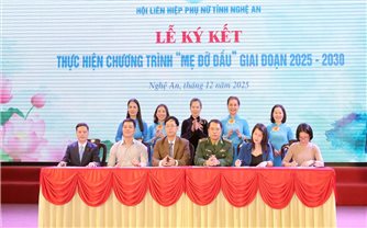 Chương trình “Mẹ đỡ đầu” hỗ trợ gần 3.000 trẻ mồ côi ở Nghệ An