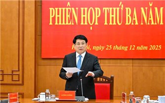 Chủ tịch nước Lương Cường chủ trì Phiên họp thứ ba, Ban Chỉ đạo Cải cách tư pháp Trung ương