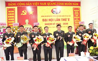 Kiên Giang: Tổ chức Đại hội điểm Đảng bộ Đồn Biên phòng Cửa khẩu Quốc tế Hà Tiên