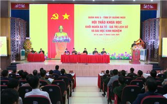 Quảng Ngãi: Tổ chức Hội thảo khoa học “Khởi nghĩa Ba Tơ - Giá trị lịch sử và bài học kinh nghiệm”