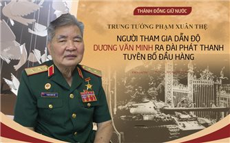 Thành đồng giữ nước: Gặp người tham gia dẫn độ Dương Văn Minh ra Đài Phát thanh tuyên bố đầu hàng (Bài 2)