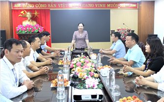 Thứ trưởng Nông Thị Hà thăm, làm việc với Sở Dân tộc và Tôn giáo tỉnh Sơn La