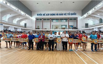 Hơn 250 vận động viên tham gia Giải Cầu lông các CLB tỉnh Bình Định mở rộng năm 2025