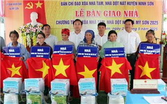 Ninh Thuận: Bàn giao nhà ở cho đồng bào Raglay