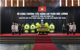 Lễ Quốc tang nguyên Chủ tịch nước Trần Đức Lương
