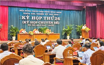 Bình Định: Thông qua 10 Nghị quyết quan trọng tại kỳ họp chuyên đề