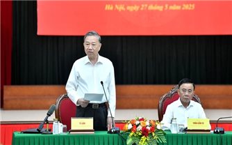 Tổng Bí thư Tô Lâm làm việc với Ban Tổ chức Trung ương