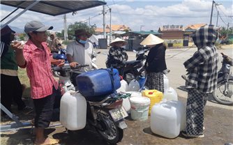 Ninh Thuận: Cấp bách tình trạng thiếu nước sinh hoạt