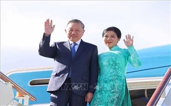 Tổng Bí thư Tô Lâm bắt đầu thăm chính thức Liên bang Nga và dự Lễ kỷ niệm 80 năm chiến thắng phát xít