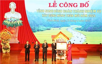 Ninh Bình hoàn thành nhiệm vụ xây dựng nông thôn mới