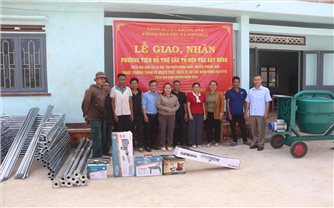 Hỗ trợ phương tiện, máy móc xây dựng cho đồng bào DTTS phát triển kinh tế