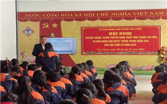 Văn Lãng (Lạng Sơn): Chương trình MTQG 1719 góp phần xóa bỏ tình trạng tảo hôn và hôn nhân cận huyết thống
