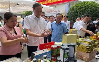 Phú Thọ: Quảng bá, kết nối hỗ trợ tiêu thụ sản phẩm OCOP và nông sản tiêu biểu