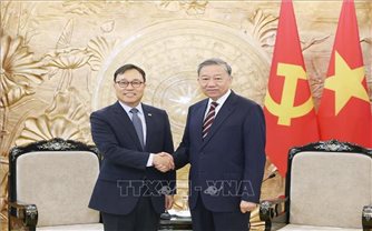 Tổng Bí thư Tô Lâm tiếp Đại sứ Hàn Quốc Choi Young Sam