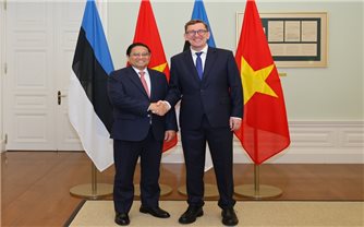 Thủ tướng Phạm Minh Chính hội đàm với Thủ tướng Estonia