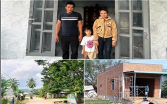 Hành trình xóa nhà tạm ở Bình Thuận: Chung sức dựng xây tương lai
