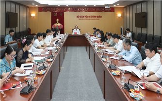 Đảng ủy Bộ Dân tộc và Tôn giáo hoàn thiện quy chế làm việc, phân công nhiệm vụ