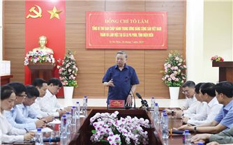 Tổng Bí thư Tô Lâm kiểm tra công tác vận hành hệ thống chính trị xã Si Pa Phìn