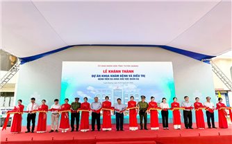 Tuyên Quang: Khánh thành công trình Khoa Khám bệnh và điều trị do Tổng Bí thư Tô Lâm trao tặng