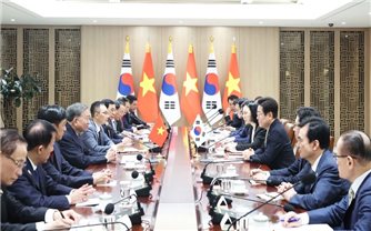 Tổng Bí thư Tô Lâm hội đàm với Tổng thống Hàn Quốc Lee Jae Myung