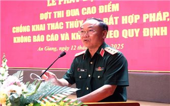 Bộ Quốc phòng phát động đợt thi đua cao điểm chống khai thác IUU