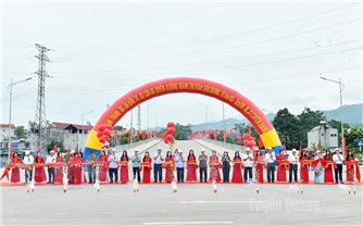 Thứ trưởng Nguyễn Hải Trung dự Lễ khánh thành, khởi công các dự án, công trình chào mừng kỷ niệm 80 năm Quốc khánh tại tỉnh Tuyên Quang