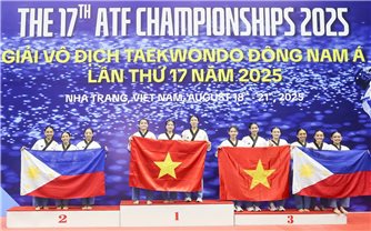 Đội tuyển Taekwondo Việt Nam đạt 43 HCV Giải vô địch Đông Nam Á 2025