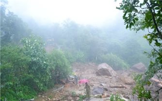 Mưa lũ làm 3 người tại xã Ngũ Chỉ Sơn thương vong