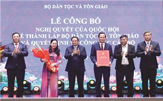 Dấu ấn công tác dân tộc, tôn giáo sau 80 năm thành lập Nước