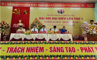 Trung Hạ phấn đấu trở thành xã phát triển vững mạnh khu vực miền núi