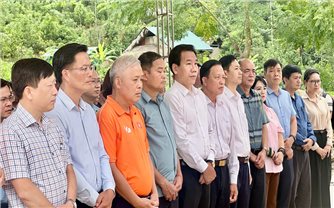 Tưởng niệm nạn nhân Làng Nủ thiệt mạng do cơn bão Yagi